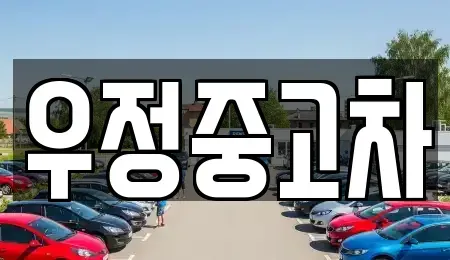 경기 고양시 덕양구 고양동 중고차 전문 우정중고차