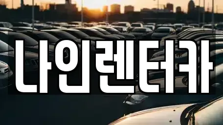 경기 고양시 일산동구 렌트카 전문 나인렌터카
