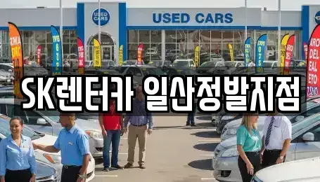 경기 고양시 일산동구 장기렌트카 전문 SK렌터카 일산정발지점