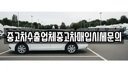 경기 과천시 중앙동 중고차매입 전문 중고차수출업체중고차매입시세문의