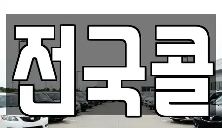 경기 광명시 철산동 렌트카 전문 전국콜