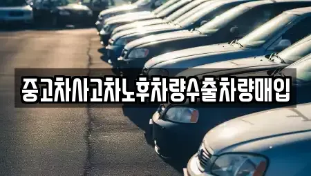 경기 광주시 추자동 중고차매입 전문 중고차사고차노후차량수출차량매입