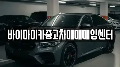 경기 김포시 걸포동 중고차매입 전문 바이마이카중고차매매매입센터