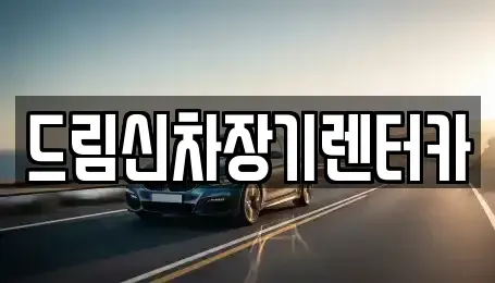 경기 남양주시 별내면 렌트카 전문 드림신차장기렌터카