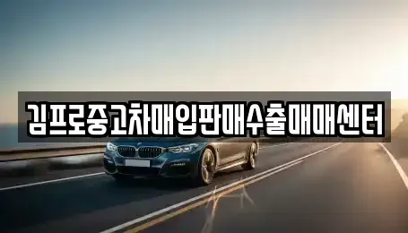경기 동두천시 광암동 중고차매입 전문 김프로중고차매입판매수출매매센터