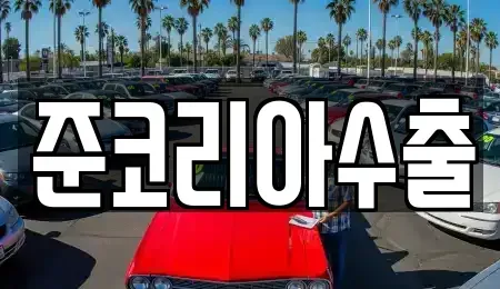 경기 부천시 원미구 약대동 중고차 전문 준코리아수출