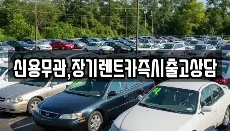 경기 부천시 원미구 역곡동 장기렌트카 전문 신용무관,장기렌트카즉시출고상담