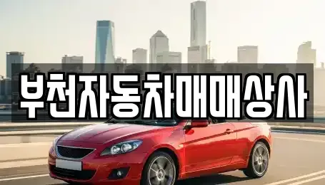 경기 부천시 원미구 역곡동 중고차매매 전문 부천자동차매매상사