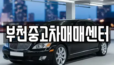 경기 부천시 원미구 역곡동 중고차매매 전문 부천중고차매매센터
