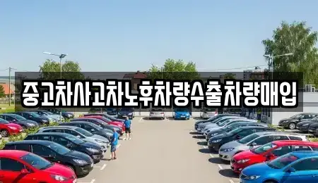 경기 부천시 원미구 역곡동 중고차매입 전문 중고차사고차노후차량수출차량매입