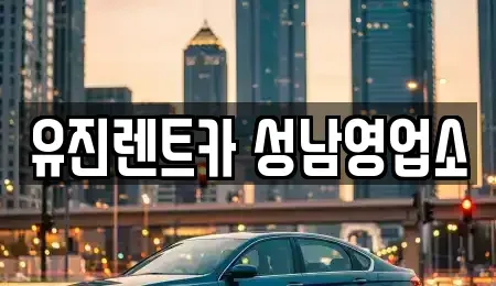 경기 성남시 중원구 하대원동 단기렌트카 전문 유진렌트카 성남영업소