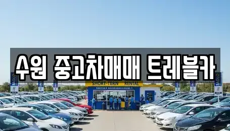 경기 수원시 팔달구 구천동 중고차매매 전문 수원 중고차매매 트레블카