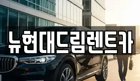경기 안산시 상록구 성포동 렌트카 전문 뉴현대드림렌트카
