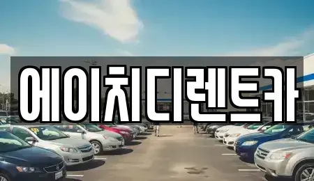 경기 안산시 상록구 성포동 렌트카 전문 에이치디렌트카