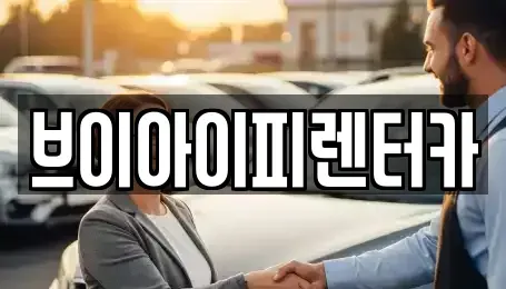 경기 오산시 내삼미동 렌트카 전문 브이아이피렌터카