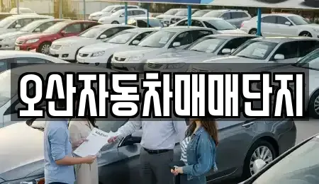 경기 오산시 내삼미동 중고차매매 전문 오산자동차매매단지