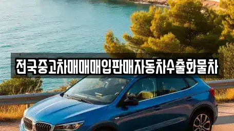 경기 오산시 양산동 중고차매매 전문 전국중고차매매매입판매자동차수출화물차