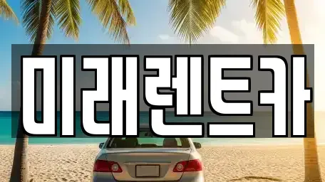 경기 이천시 설성면 렌트카 전문 미래렌트카
