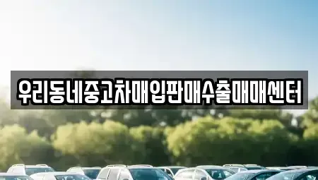 경기 이천시 설성면 중고차 전문 우리동네중고차매입판매수출매매센터