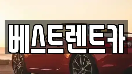 경기 평택시 비전동 장기렌트카 전문 베스트렌트카
