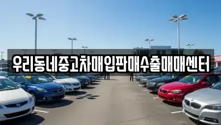 경기 평택시 이충동 중고차매입 전문 우리동네중고차매입판매수출매매센터