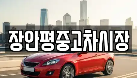 경기 하남시 하산곡동 중고차 전문 장안평중고차시장