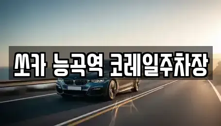 경기도 고양시 덕양구 토당동 렌트카 전문 쏘카 능곡역 코레일주차장