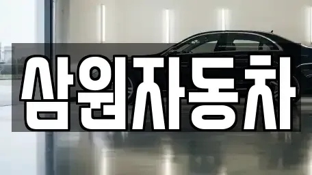 경기도 고양시 덕양구 토당동 중고차 전문 삼원자동차