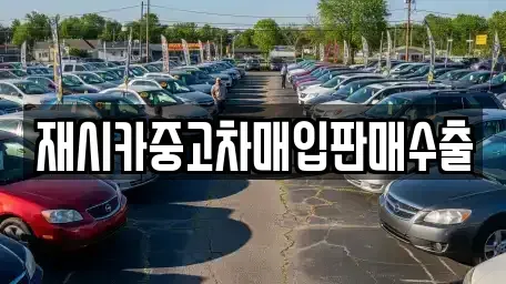 경기도 김포시 통진읍 중고차매입 전문 재시카중고차매입판매수출