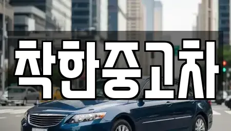 경기도 김포시 하성면 중고차매매 전문 착한중고차