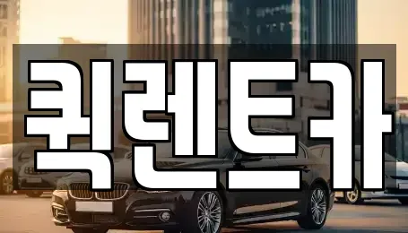경기도 남양주시 와부읍 렌트카 전문 퀵렌트카