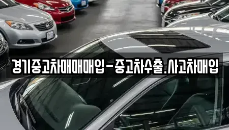 경기도 부천시 소사구 소사본동 중고차 전문 경기중고차매매매입-중고차수출.사고차매입