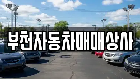 경기도 부천시 원미구 춘의동 중고차 전문 부천자동차매매상사