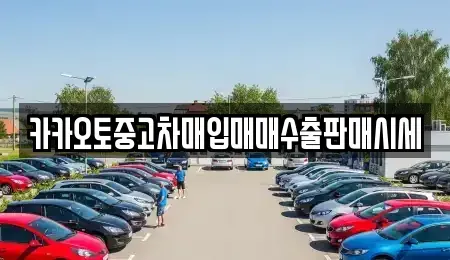 경기도 성남시 수정구 시흥동 중고차매입 전문 카카오토중고차매입매매수출판매시세