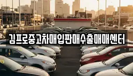 경기도 안산시 상록구 중고차매입 전문 김프로중고차매입판매수출매매센터