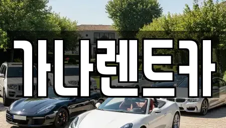 경기도 안성시 보개면 렌트카 전문 가나렌트카