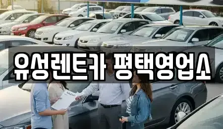 경기도 안성시 원곡면 렌트카 전문 유성렌트카 평택영업소