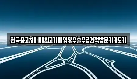 경기도 여주시 대신면 중고차매매 전문 전국중고차매매최고가매입및수출무료견적방문카카오카