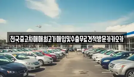 경기도 파주시 신촌동 중고차매입 전문 전국중고차매매최고가매입및수출무료견적방문카카오카
