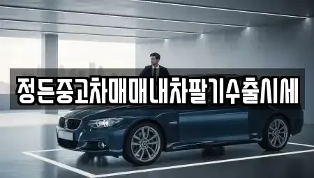 경기도 포천시 자작동 중고차매매 전문 정든중고차매매내차팔기수출시세