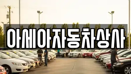 경기도 하남시 교산동 중고차 전문 아세아자동차상사
