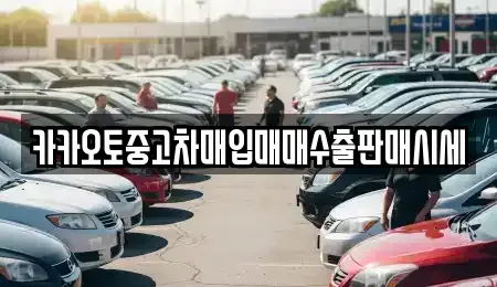 경기도 하남시 교산동 중고차매입 전문 카카오토중고차매입매매수출판매시세