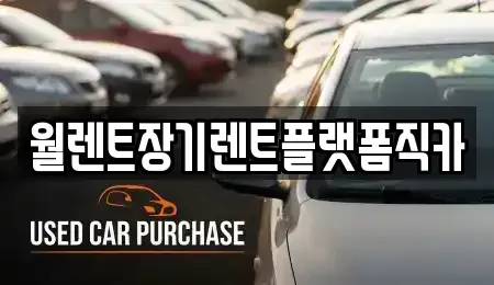 경기도 화성시 매송면 장기렌트카 전문 월렌트장기렌트플랫폼직카