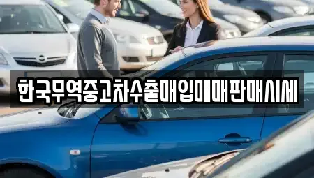 경기도 화성시 반정동 중고차 전문 한국무역중고차수출매입매매판매시세