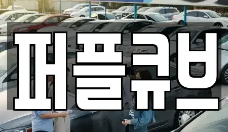 경기도 화성시 오산동 장기렌트카 전문 퍼플큐브