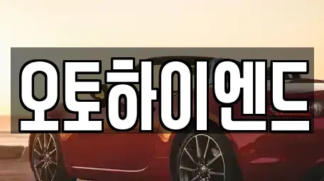 경남 창원시 성산구 삼정자동 중고차 전문 오토하이엔드