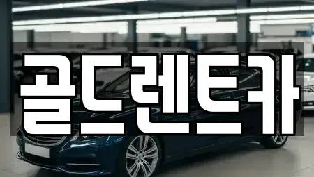 경남 창원시 성산구 신월동 렌트카 전문 골드렌트카