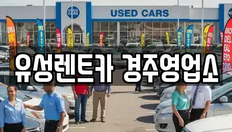 경북 경주시 율동 렌트카 전문 유성렌트카 경주영업소