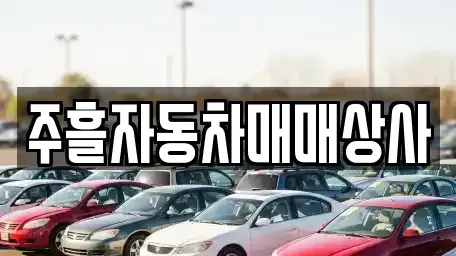 경북 문경시 윤직동 중고차 전문 주흘자동차매매상사
