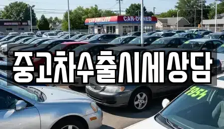 경북 문경시 윤직동 중고차 전문 중고차수출시세상담